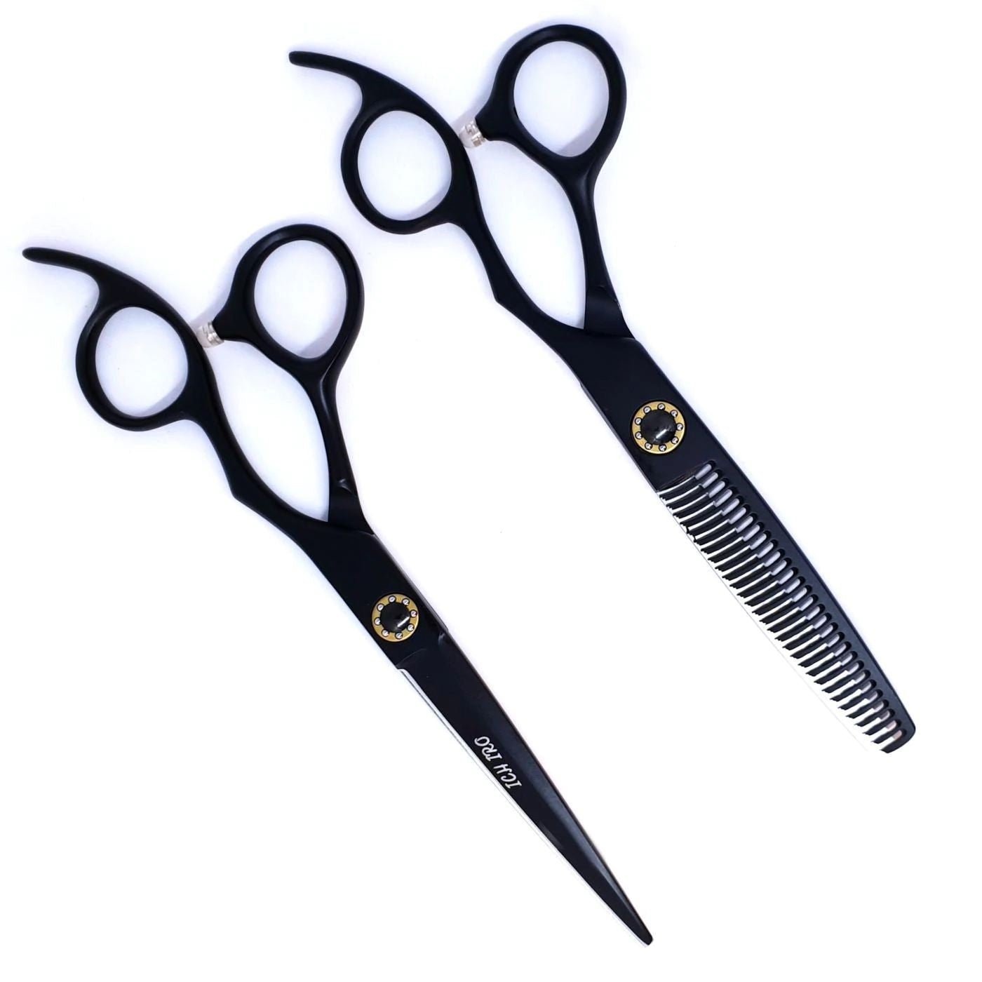 Shop Matte Black Hairdressing Scissors - Scissor Tech USA