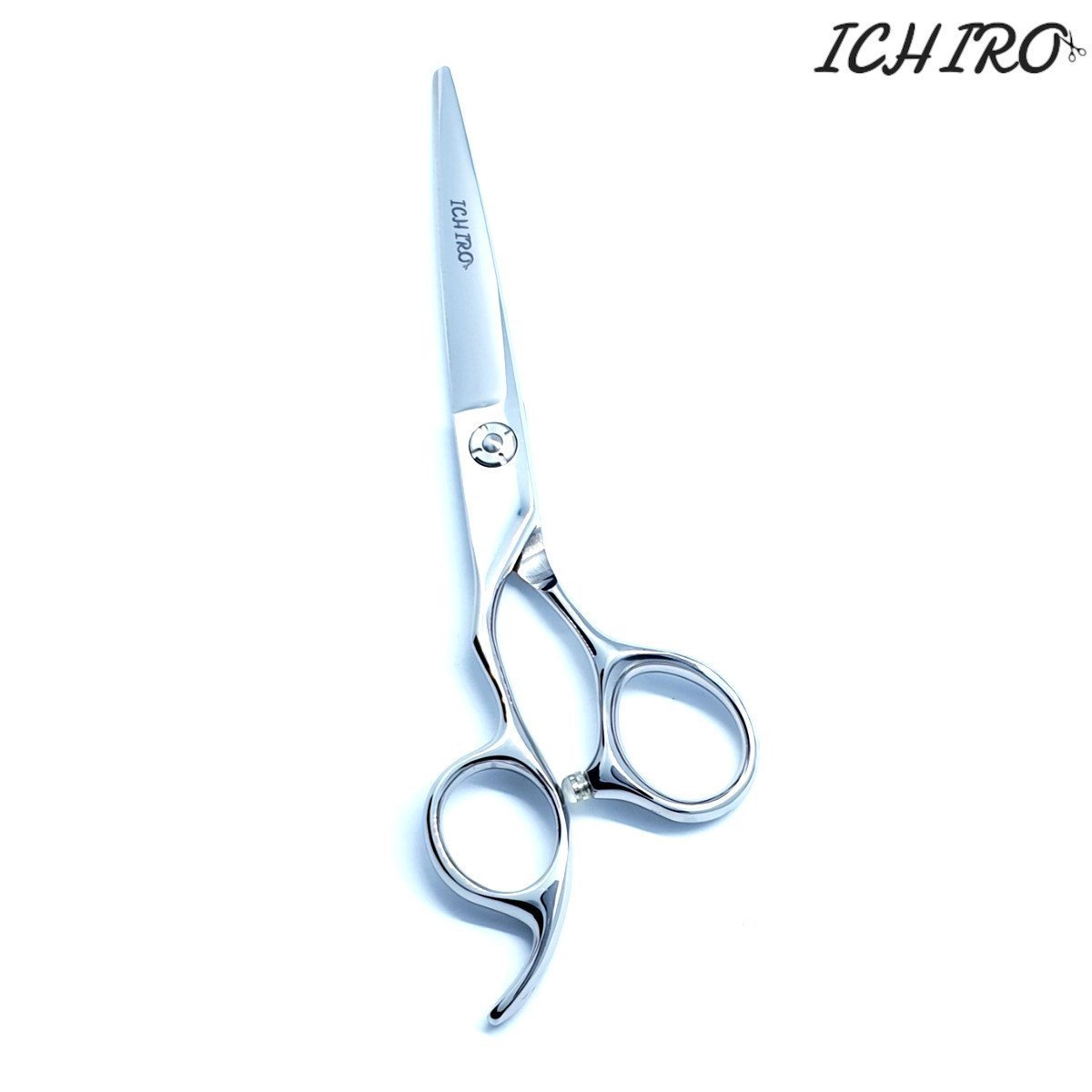 5 5 16cm Japan 440C Left Hand Scissors Customized Logo Black Professional  Human Hair Scissors Barber S Hairdressing Sal268p From Erfw897, $19.34