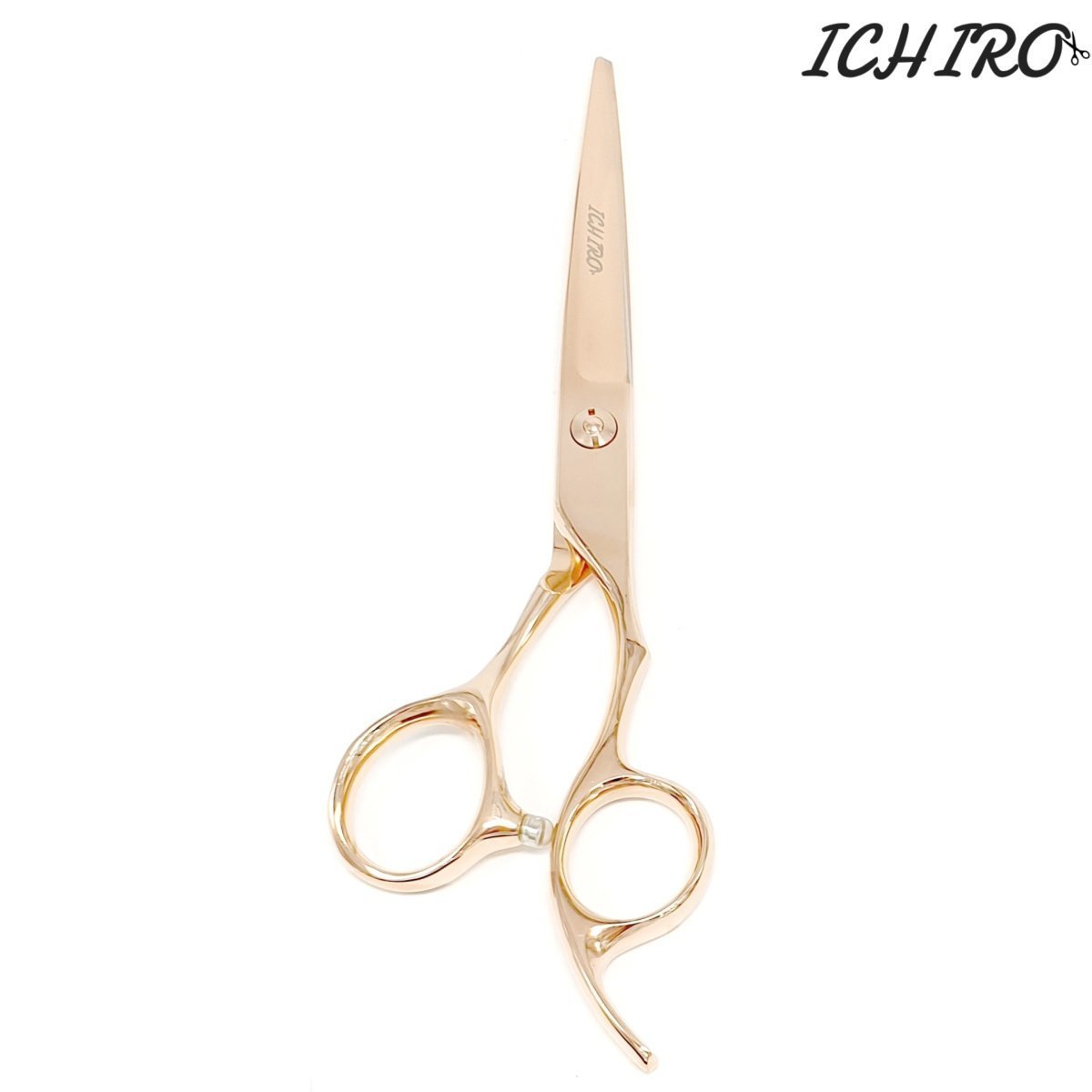Ichiro Pink Moon Hair Cutting Scissors  Rose Gold Shears - Japan Scissors  USA