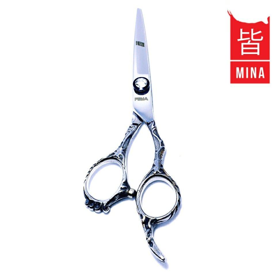 Mina Barbering Shear  Hairdressing & Cosmetology Shear - Japan Scissors USA