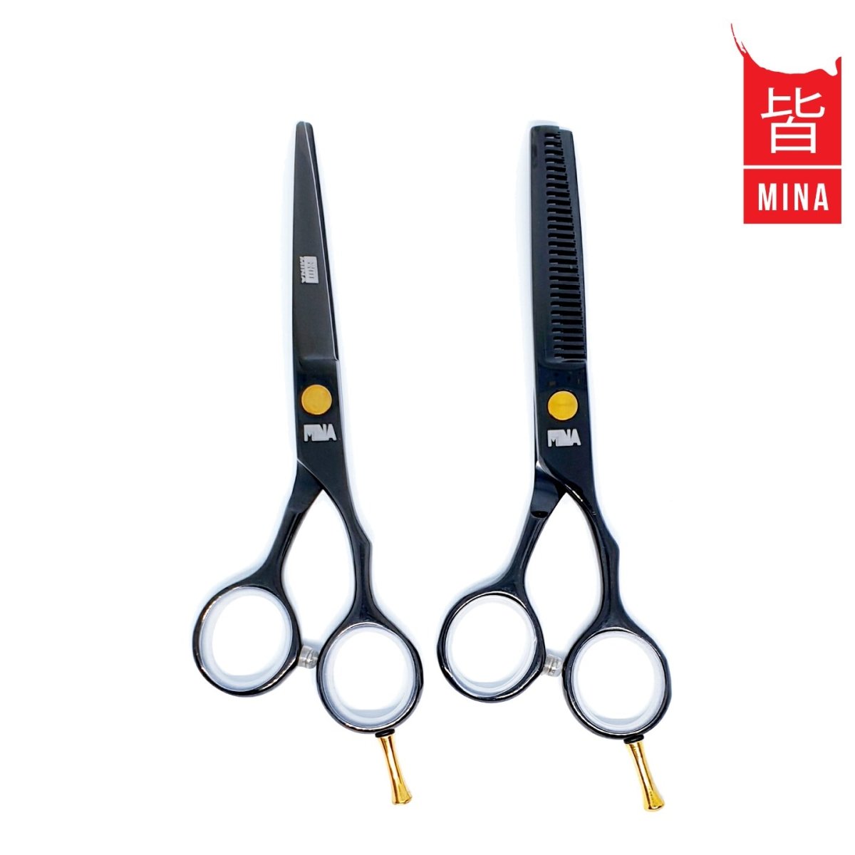 Mina Traditional Shear Set  Hairdressing & Cosmetology Shear Kit - Japan  Scissors USA